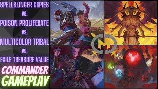 Commander Game - Omnath, Prosper, Baral & Kari Zev, Atraxa - EDH Format