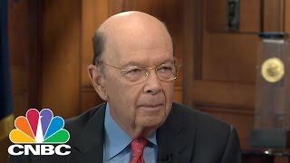 Secy. Wilbur Ross: US Will Be Aggressive On Trade (Exclusive) | Squawk Box | CNBC