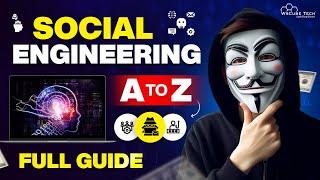 What is Social Engineering? How Most People Get Fooled by It - A to Z Full Guide