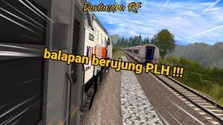 balapan Berujung PLH !!! | Trainz Simulator Android