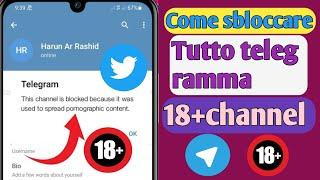 Come risolvere questo canale non può essere visualizzato in Telegram 2024|  La correzione non può
