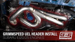 GrimmSpeed Unequal Length Header Install - Subaru EJ Engines