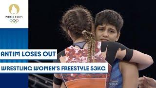 India's Antim Panghal bows out | Wrestling Women's Freestyle 53kg | Paris 2024 Highlights