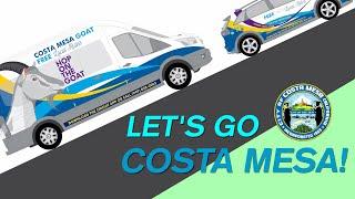 "Let's Go Costa Mesa!" Free On-Demand Rideshare Press Conference