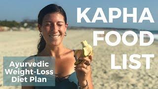 Kapha Weight-Loss Diet | Ayurvedic Food List for Kapha Dosha | Clareminded