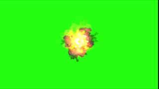 Explosion Green Screen