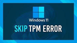 BYPASS TPM & Install Windows 11 (No DLL download) | Updated method