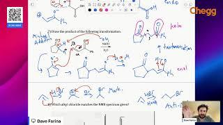 Chegg Organic Chemistry I Office Hours with Professor Dave