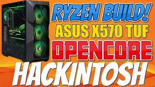 Ryzen 9 3900X Build using an ASUS X570 TUF Opencore Hackintosh | with Benchmarks