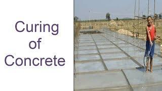 Curing of Concrete