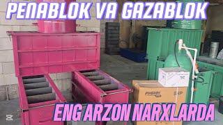 Gazablok va Penablok ishlab chiqarish biznesi o‘ptim narxda