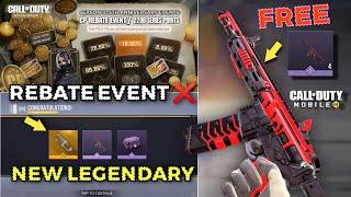 Season 10 CP Rebate Event | Free M4 Red Action | New Legendary Hvk30 Joystick First Look Codm Leaks