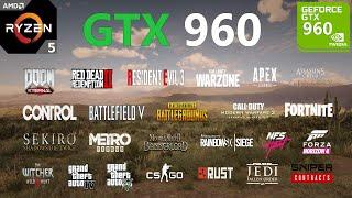 GTX 960 2GB Test in 25 Games in 2020