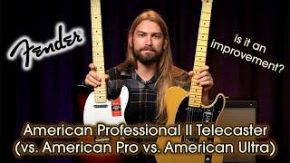 The Ultimate American Telecaster Comparison | American Pro II vs. American Pro and American Ultra