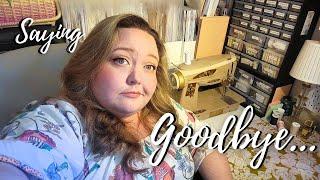 My Tiny Closet Sewing Room Tour!