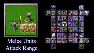 Everything about Melee Units Attack Range