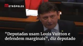 "Vejo deputadas aqui com bolsa da Louis Vuitton defendendo marginais", diz deputado na CPI do MST