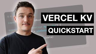 Next.js - How to setup & use Vercel KV (Redis database)