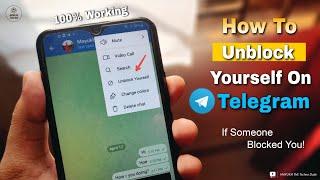 How To Unblock Yourself On Telegram In 2024 If Someone Blocked You!