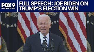 Joe Biden addresses the nation after Trump's win [FULL SPEECH]