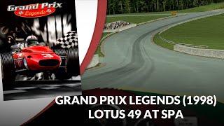 Lotus 49 at Spa in Grand Prix Legends (1998)