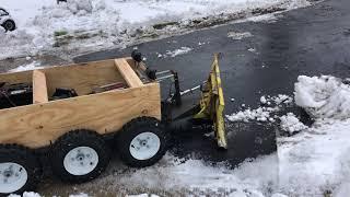 Remote Control Snow Plow