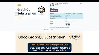 Odoo GraphQL Subscription Demostration   EKIKA Odoo API Framework