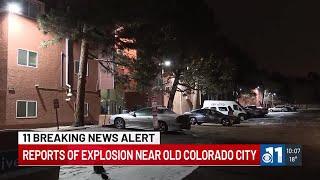 Police look into reports of an explosion near Old Colorado City