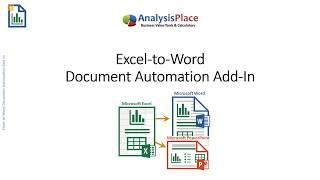 Excel-to-Word Document Automation Add-in