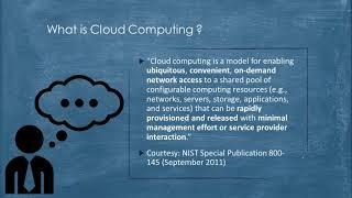 What is Cloud Computing