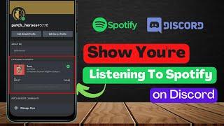 How To Show You're Listening To Spotify On Discord (2022)