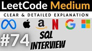 LeetCode Medium 1934 Interview SQL Question with Detailed Explanation