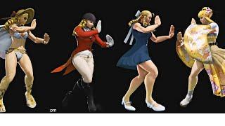 SFV:CE  KARIN  all official costumes