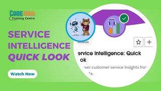 Serviceblazer Quest: ServiceService Intelligence | #CodeIsha #Salesforce