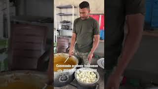 देखो आज virat sir ने बनाया है खाना || ऐसा मिलता है commando academy में खाना