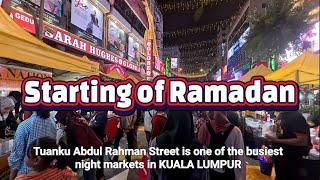 Jalan TAR Night Market Before Ramadan | Meriah & Ramai Orang! (Every Saturday)