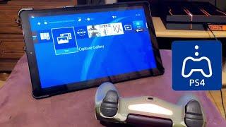 PS4 HOW TO REMOTE PLAY TABLET AND PHONE! Android New