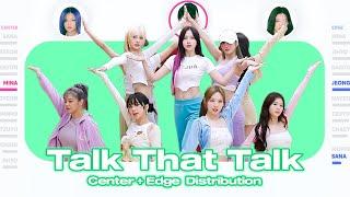 TWICE - Talk That Talk (Center + Edge Distribution) PATREON REQUESTED