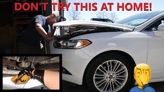 How you shouldn't change the oil in your Ford Fusion. ECOBOOST