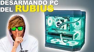 Desarmo la NUEVA PC del Rubius con COSTOS y ERRORES en Línea