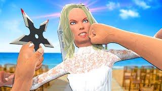 Fighting EVERYONE at a Wedding - Drunkn Bar Fight VR (Funny Moments)