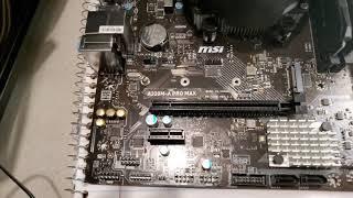 Install front panel connectors on MSI mobo (JFP1)