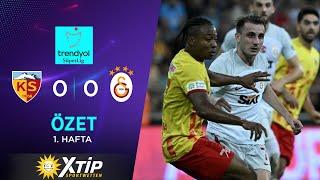 MERKUR BETS | M. H. Kayserispor (0-0) Galatasaray - Highlights/Özet | Trendyol Süper Lig - 2023/24