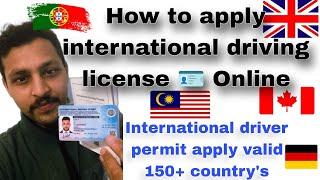 International Driving Licence Apply Online  International driver permit Apply | Valid 150+Countries