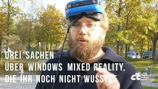 Drei Sachen über Windows Mixed Reality, die ihr noch nicht wusstet