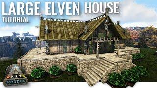 ARK: How to Build a Large Elven House | Fjordur - Tutorial