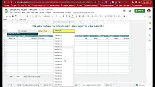 Hàm Query - Tìm kiếm trong Google Sheets | Gsheet Tô Thuật