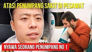 CARA MEBANTU PENUMPANG YANG SAKIT DI PESAWAT | PILOT DAIRY VLOG