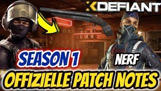 ALLE OFFIZIELLEN PATCH NOTES für SEASON 1! / xDefiant (deutsch)