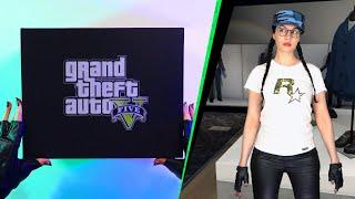 GTA V Girl Unboxes The BEST Rockstar Games Merch